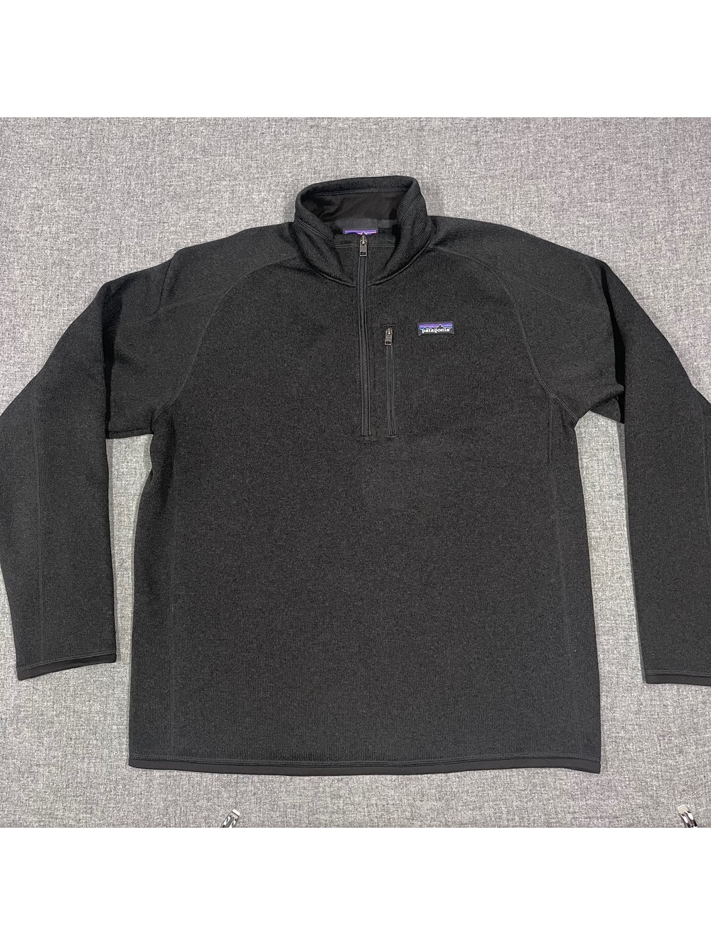 Patagonia Men's Better Sweater 1/4-Zip Fleece Black L
